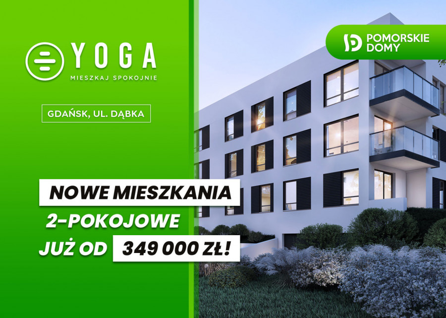 YOGA - nowe mieszkanie 2-pokojowe (37,90 m2) z balkonem!: zdjęcie 91694855