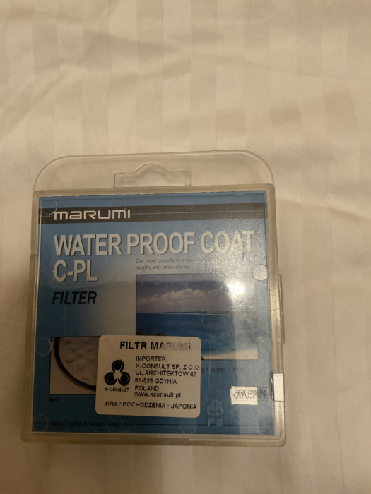 Filtr Marumi- Water proof czat C-PL 77 mm: zdjęcie 91737813
