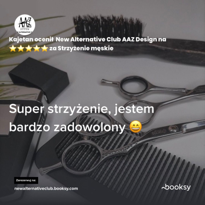 Fryzjer Barber Oliwa New Alternative Club AAZ Design: zdjęcie 91765792