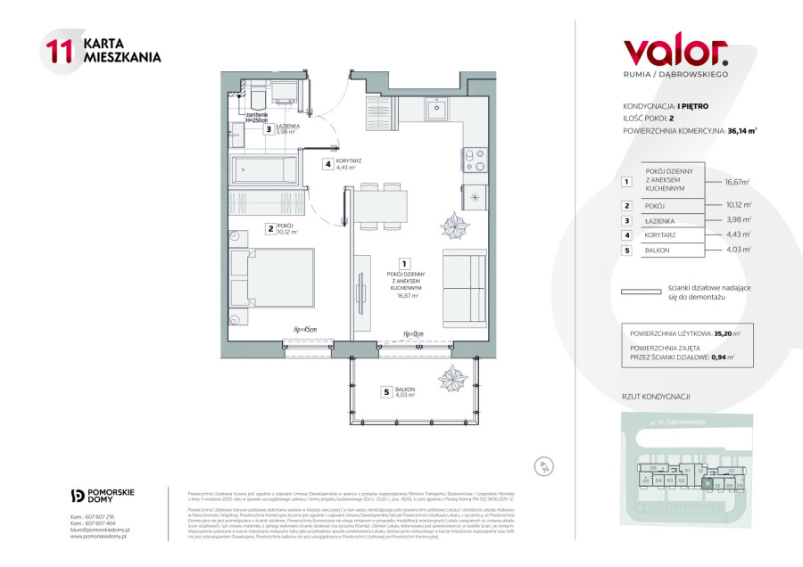 Valor - nowe mieszkanie 2-pokojowe (36,14 m2) - sprawdź!: zdjęcie 91774286