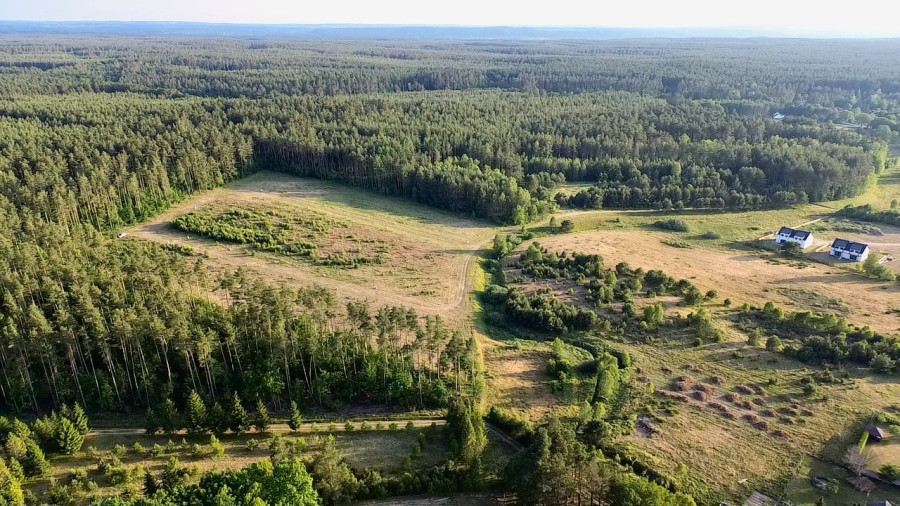 Działka budowlana pod lasem - Domatówko: zdjęcie 91830149