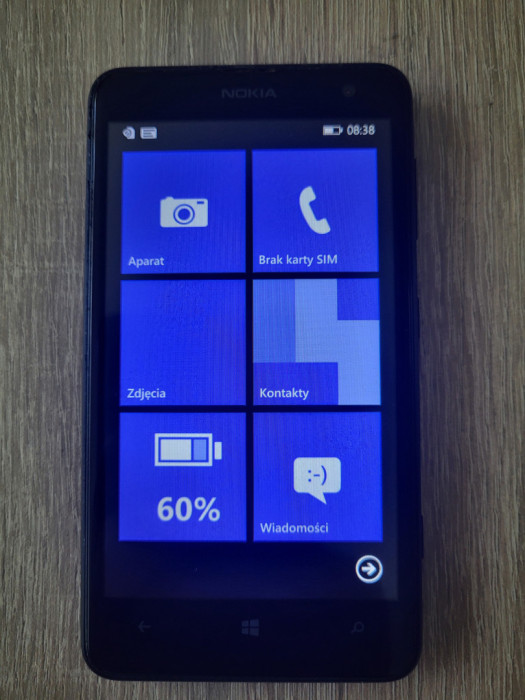 Nokia Lumia 625 czarna