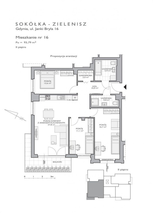 Mieszkanie - Gdynia Chwarzno: zdjęcie 92044301