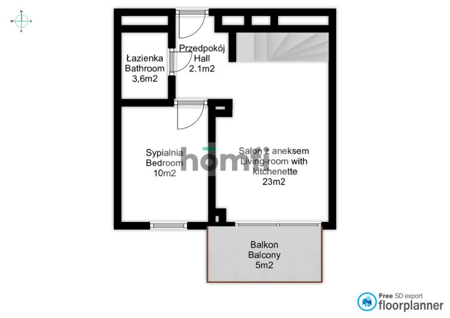 2-poziomowe mieszkanie 4 pokoje 79,3m2 Jasień 2%: zdjęcie 92158711