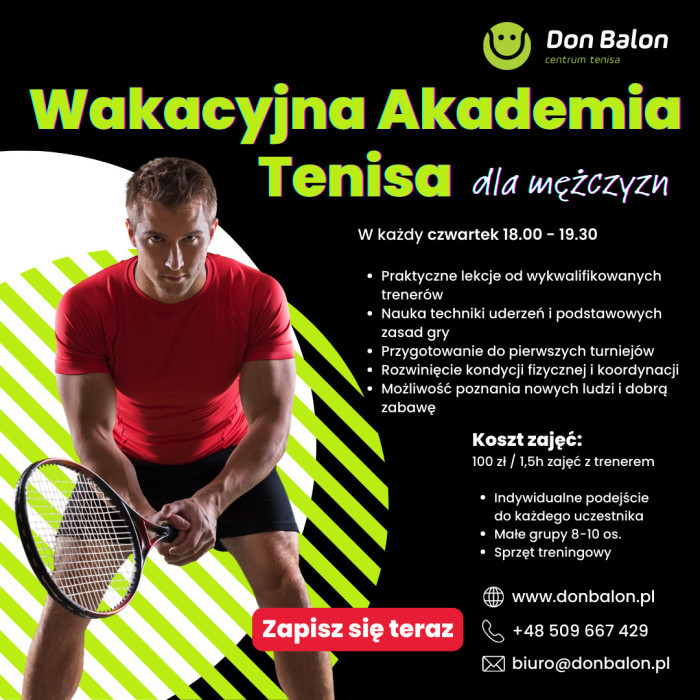 Nauka gry w tenisa dla dzieci i młodzieży w Centrum Tenisa Don Balon: zdjęcie 92220136