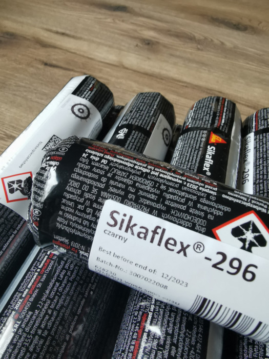 SikaFlex 296 czarny 600 Uszczelniacz i klej: zdjęcie 92338849