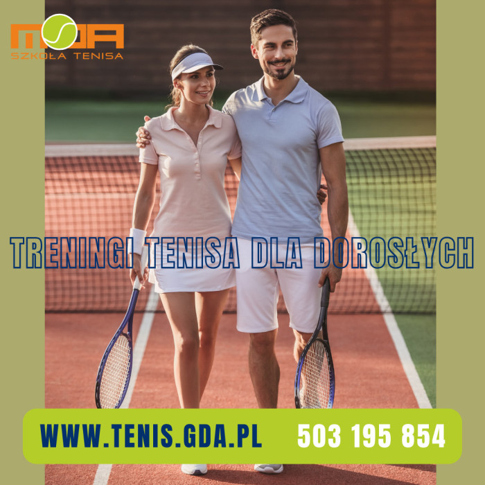 Tenis dorośli - początkujący i grający - sprawdź terminy zajęć