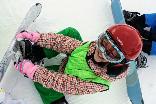 Pierwsze kroki ze snowboardem - Kaszuby: zdjęcie 92397690