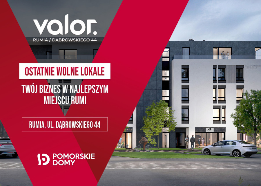 Valor - nowy lokal usługowy w Rumi Janowo - 49,69 m2