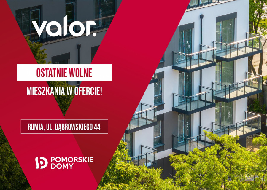 Valor - ustawne mieszkanie 4-pokojowe (55,19 m2) - Rumia Janowo