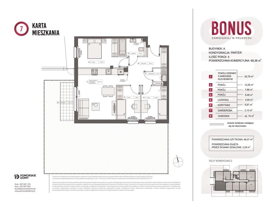 Premiera: Bonus - nowe mieszkanie 4-pokojowe (68,36 m2) - sprawdź!: zdjęcie 92418610