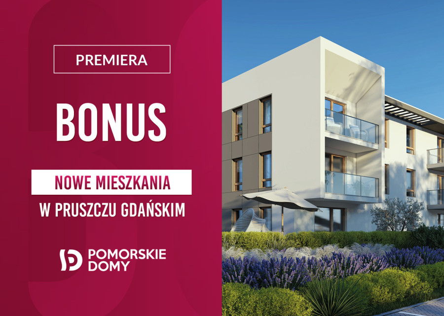Premiera: Bonus - nowe mieszkanie 3-pokojowe (50,80 m2) - sprawdź!