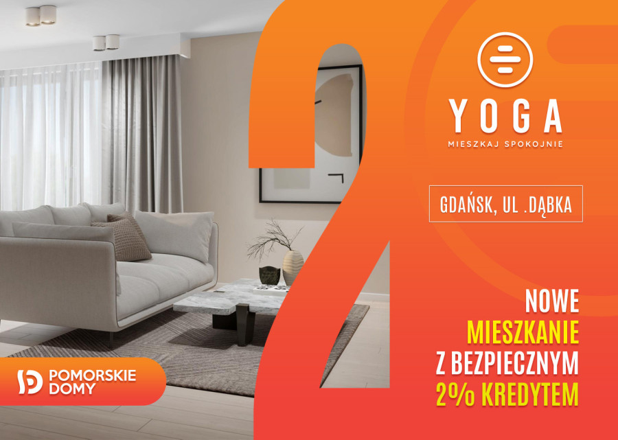 YOGA - nowe mieszkanie 3-pokojowe (61,16 m2) z balkonem!
