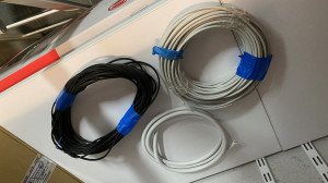 Kable sieciowe i prądowe - 3 szpule