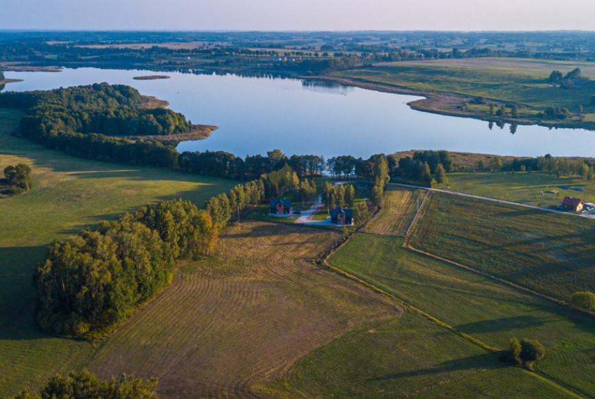 Działki inwestycyjne z prywatną plażą nad jeziorem Pozedrze: zdjęcie 92592484