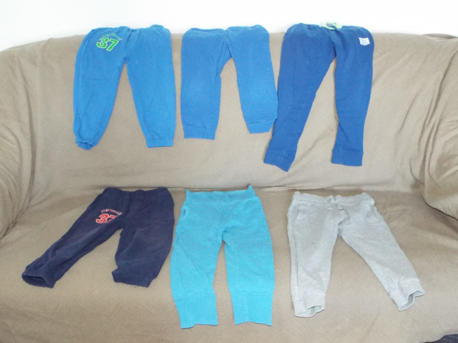 duzy komplet spodni dla dziecka 2-4 lata