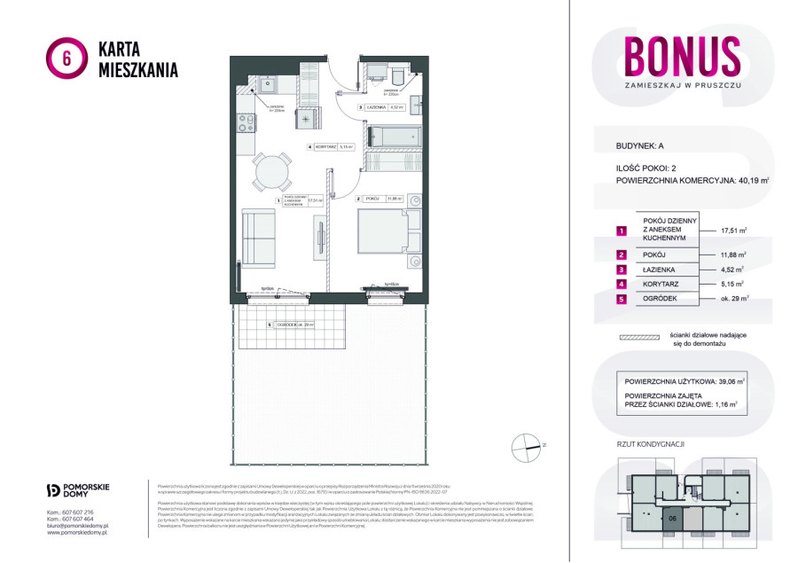 Bonus - nowe mieszkanie 2-pokojowe (40,19 m2) - sprawdź!: zdjęcie 92640684