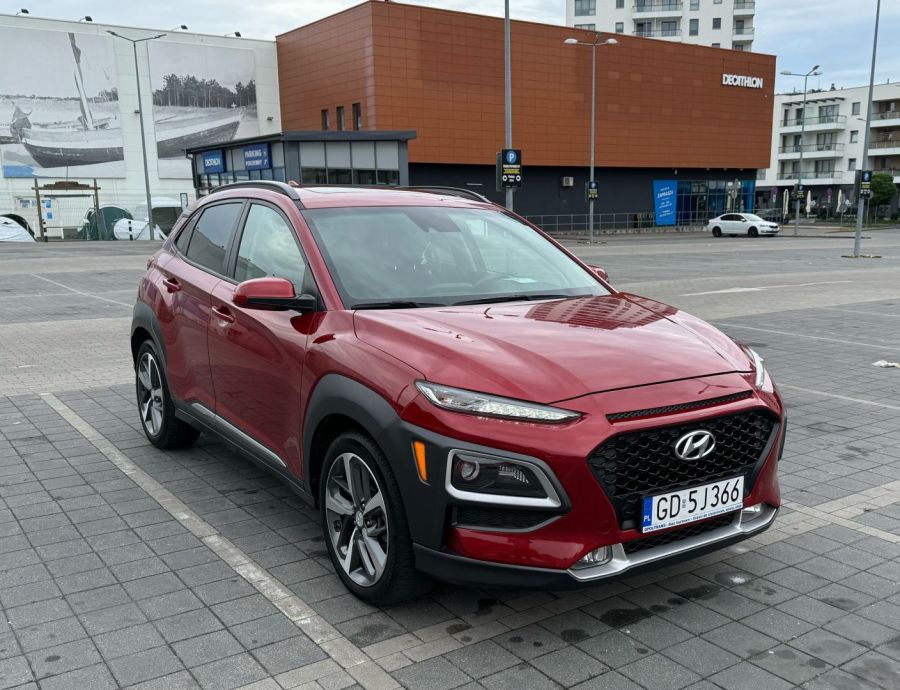 Hyundai Kona 1.6 T-GDI DCT 4WD Premium Paliwo E10