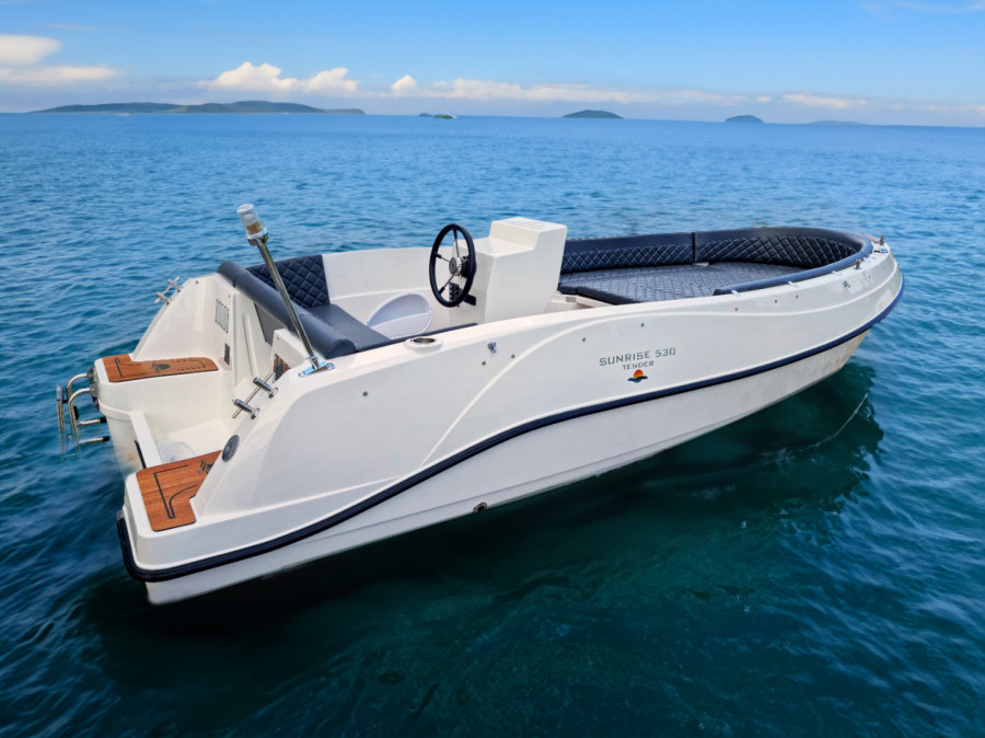 Nowa łódź dostępna od ręki - Sunrise 530 Tender - premiera 2023r
