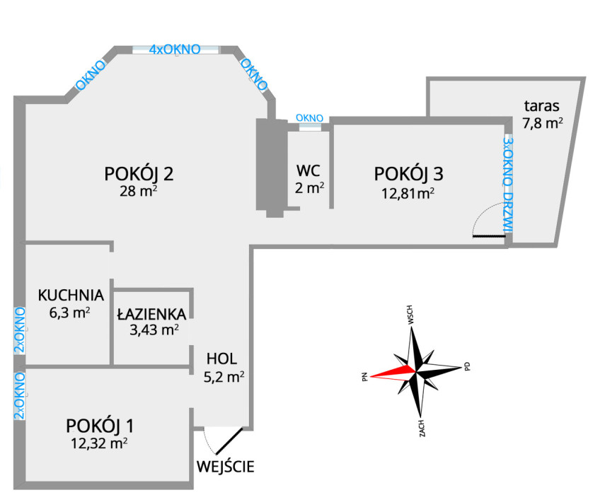 3 pokoje w świetnej lokalizacji Gdynia Cisowa 74m, blisko lasu: zdjęcie 92683095