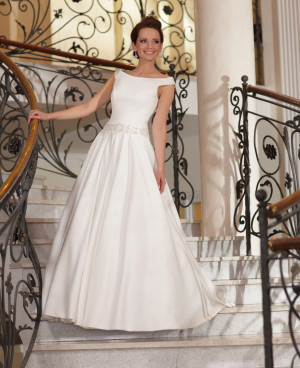Suknia ślubna Lisa Ferrera LF711 rozmiar 8 (38) + gratis