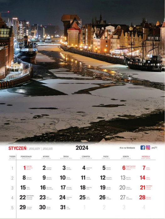 Autorski Kalendarz Gdańsk 2024: zdjęcie 92808093