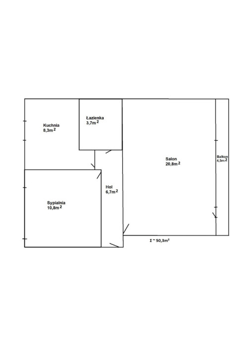 Mieszkanie wysoki standard, 51m, odzielna kuchnia: zdjęcie 92841609