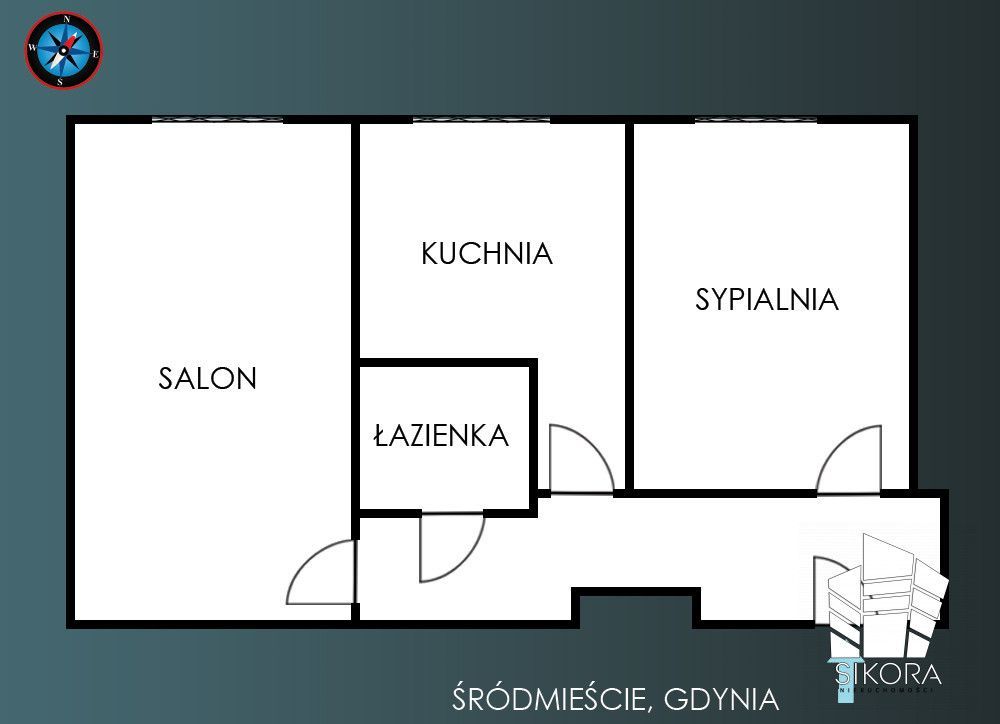 Piękne Mieszkanie w Centrum Gdyni &#8211; Komfort i Styl: zdjęcie 92864584
