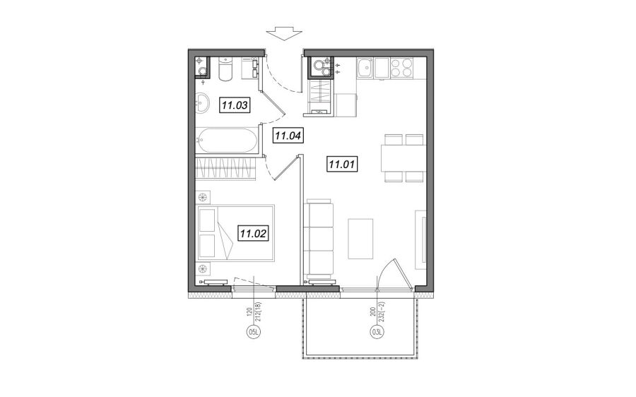 NOWE mieszkanie z balkonem, halą garażową, piwnicą i windą - Jasień: zdjęcie 92896140