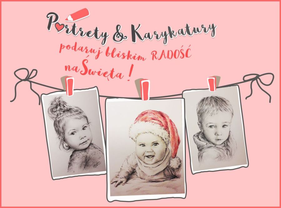 Portrety & Karykatury - Rysunek - Prezent ŚwIęTA, Urodziny, Rocznica: zdjęcie 92905582