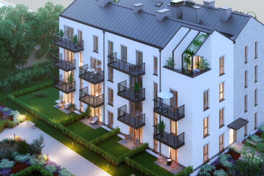 Nowe mieszkanie z balkonem 44,31m2 w Pucku - Osiedle Pogodne A2/P1/10