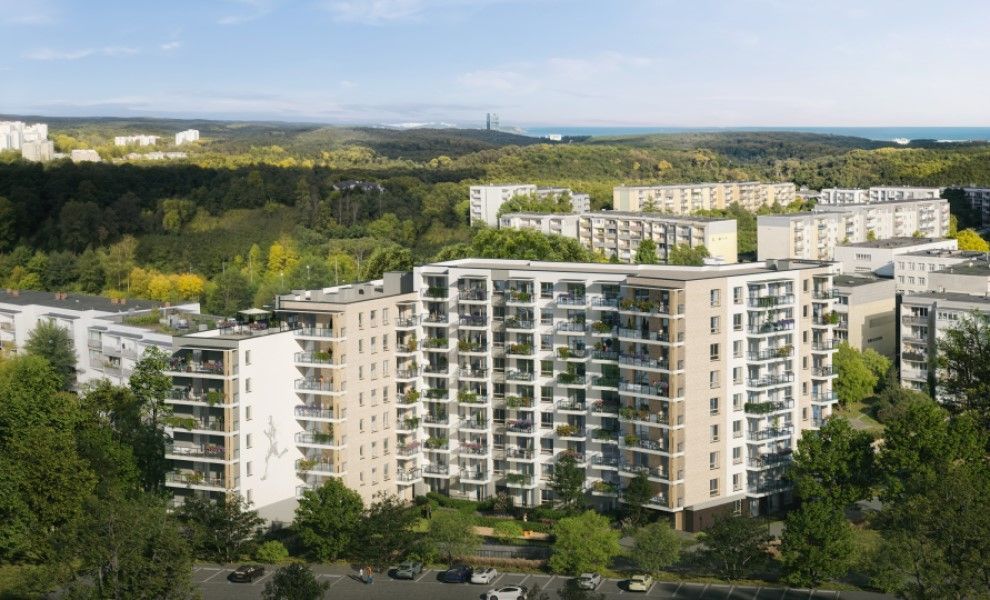 Nowe mieszkanie na Morenie: 3 pokoje, 72 mkw - inwestycja Kusocińskiego od Unidevelopment: zdjęcie 92928222