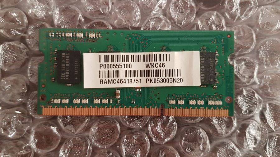 Sprzedam pamięć SO-DIMM DDR3-1600 Hz 2GB 1,5V: zdjęcie 92922282