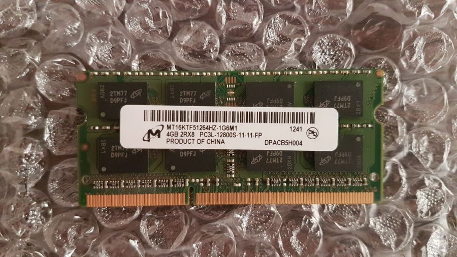 Sprzedam pamięć SO-DIMM DDR3L-1600MHz 4GB 1,35V: zdjęcie 92922283