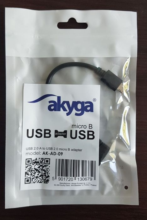 Sprzedam kabel micro USB B - USB A: zdjęcie 92922343