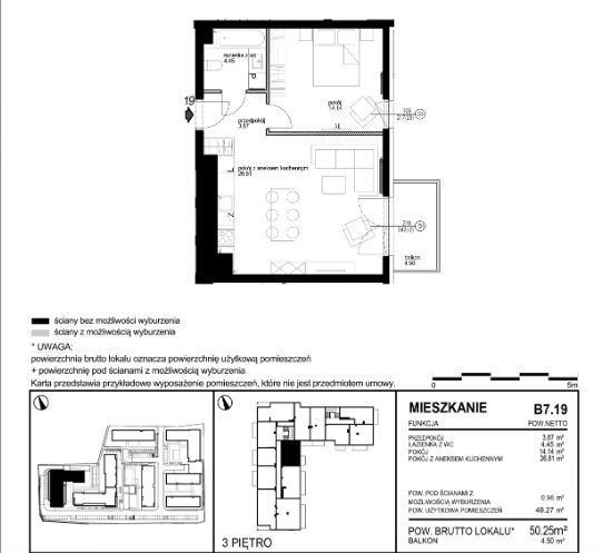 Przestronne mieszkanie na trzecim piętrze!: zdjęcie 93851160