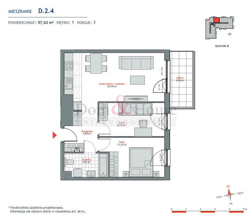 3 pokoje z balkonem - odbiór II kw. 2024!: zdjęcie 92984955