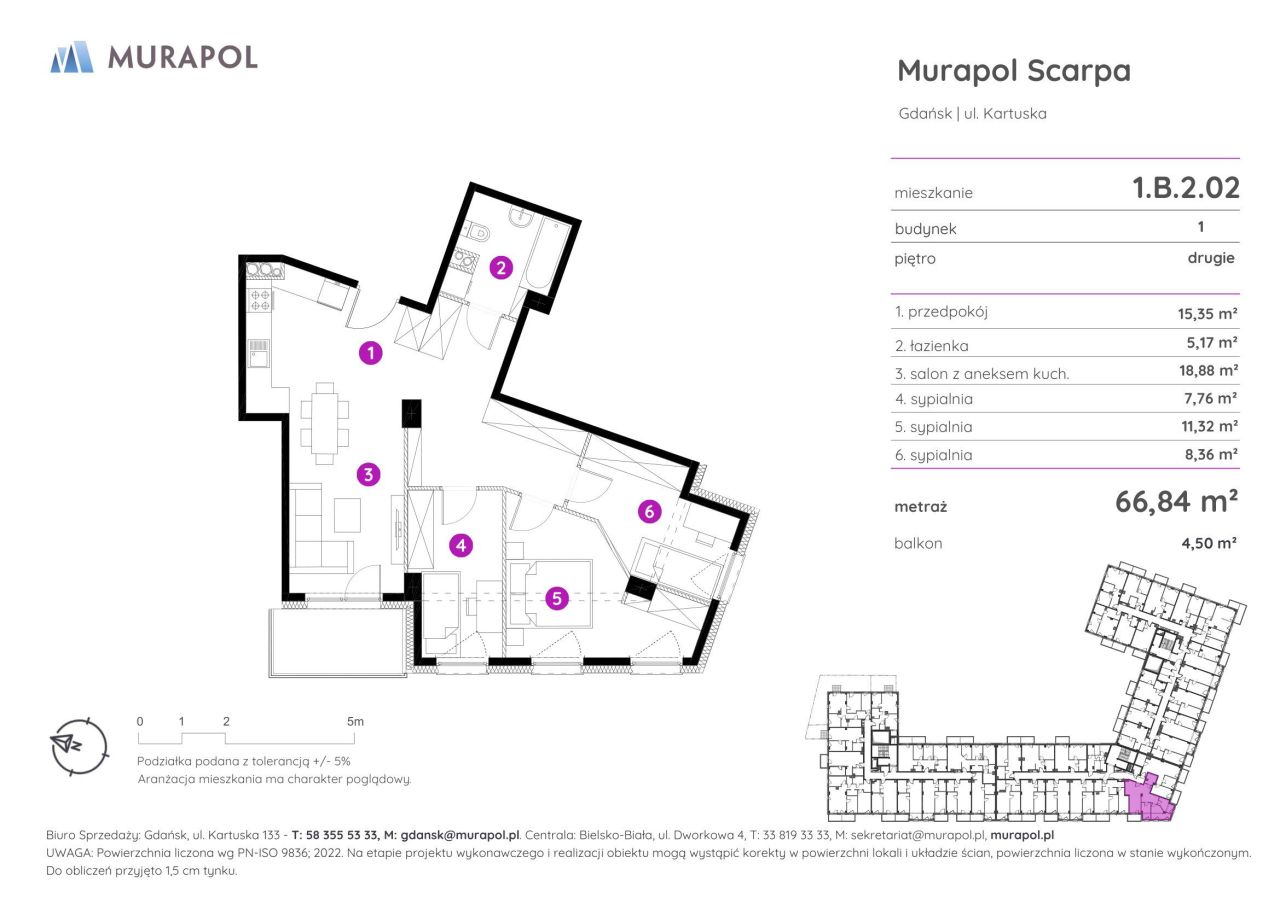 Murapol Scarpa Gdańsk 1.B.2.02: zdjęcie 93041343