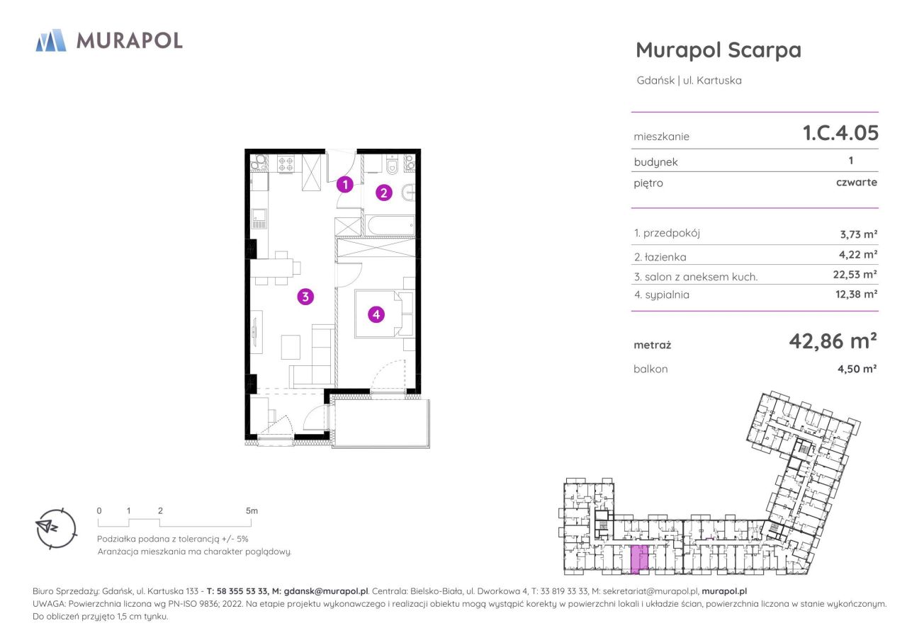 Murapol Scarpa Gdańsk 1.C.4.05: zdjęcie 93041522