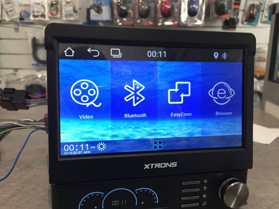 Radio Xtrons Android ekran dotykowy 7 cali 1 DIN