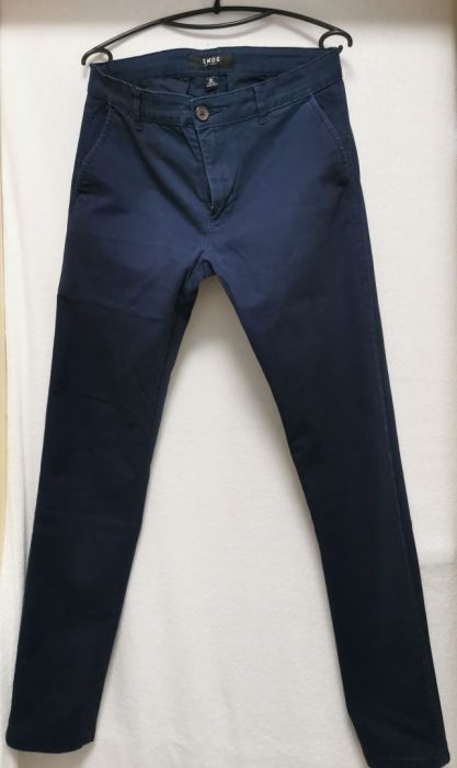 Granatowe męskie spodnie chino's SMOG by NewYorker r. 30/32