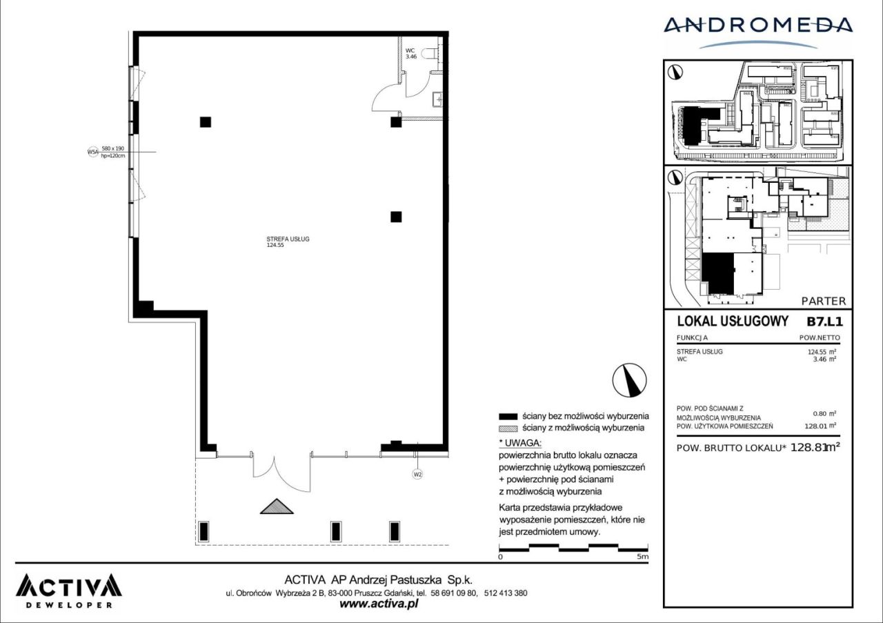 Andromeda B7.L1 - lokal usługowy: zdjęcie 93096375