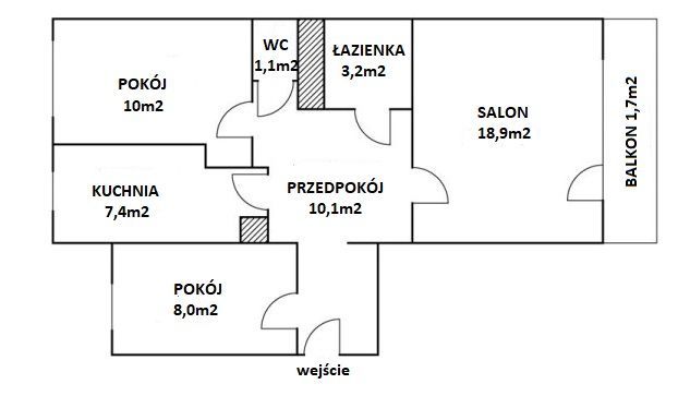 Gdańsk Zaspa - Mieszkanie 8 piętro, świetna lokalizacja - morze, SKM: zdjęcie 93118080