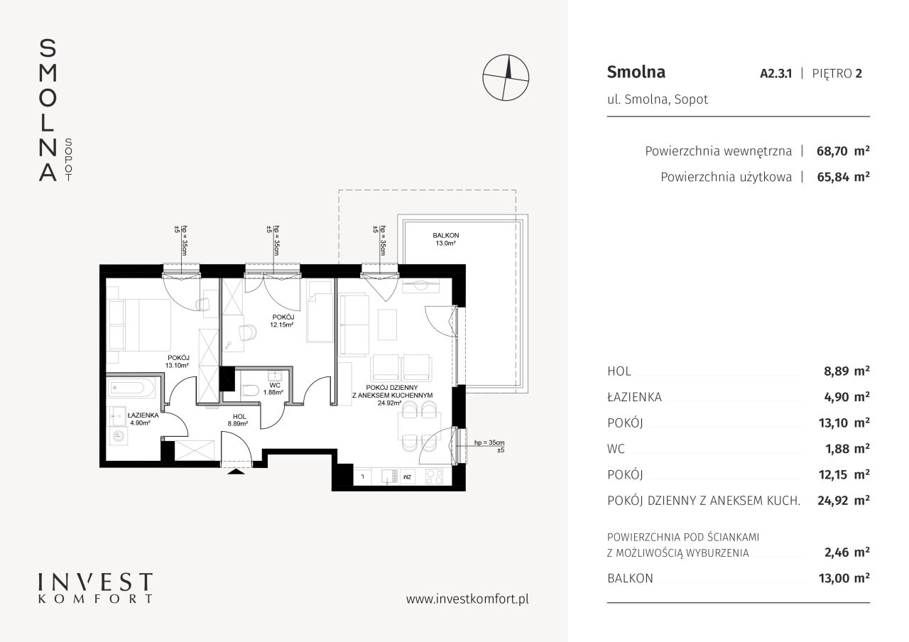 Mieszkanie Smolna A2.3.1: zdjęcie 93168650