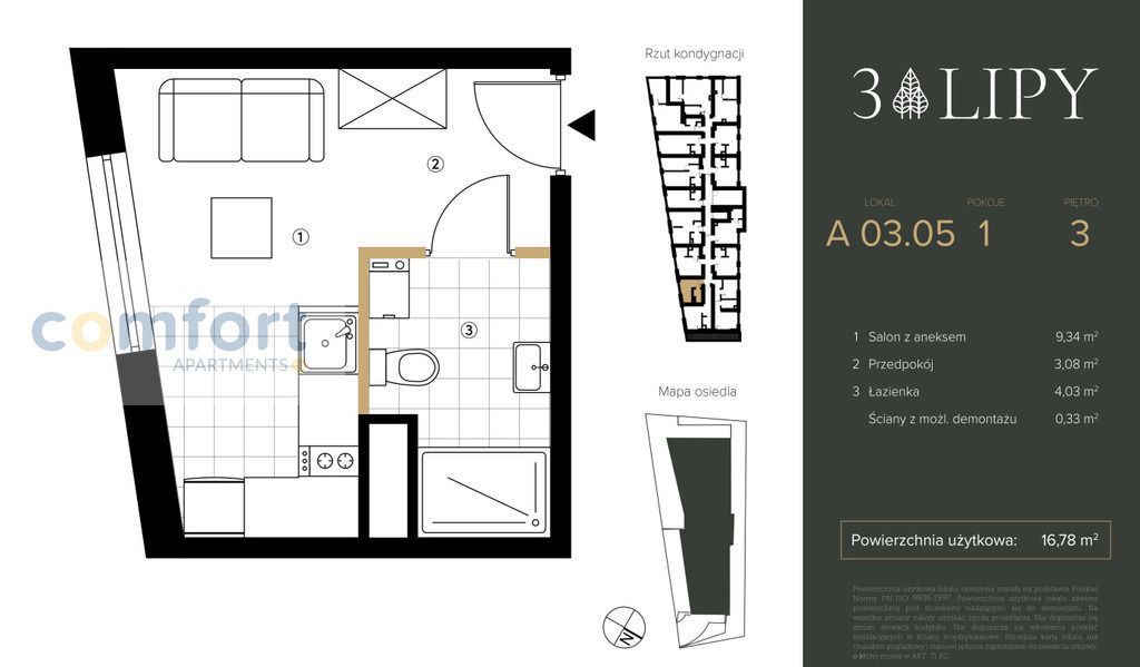 Apartamenty inwestycyjne 16-46 m2 3 Lipy Gdańsk: zdjęcie 93141145