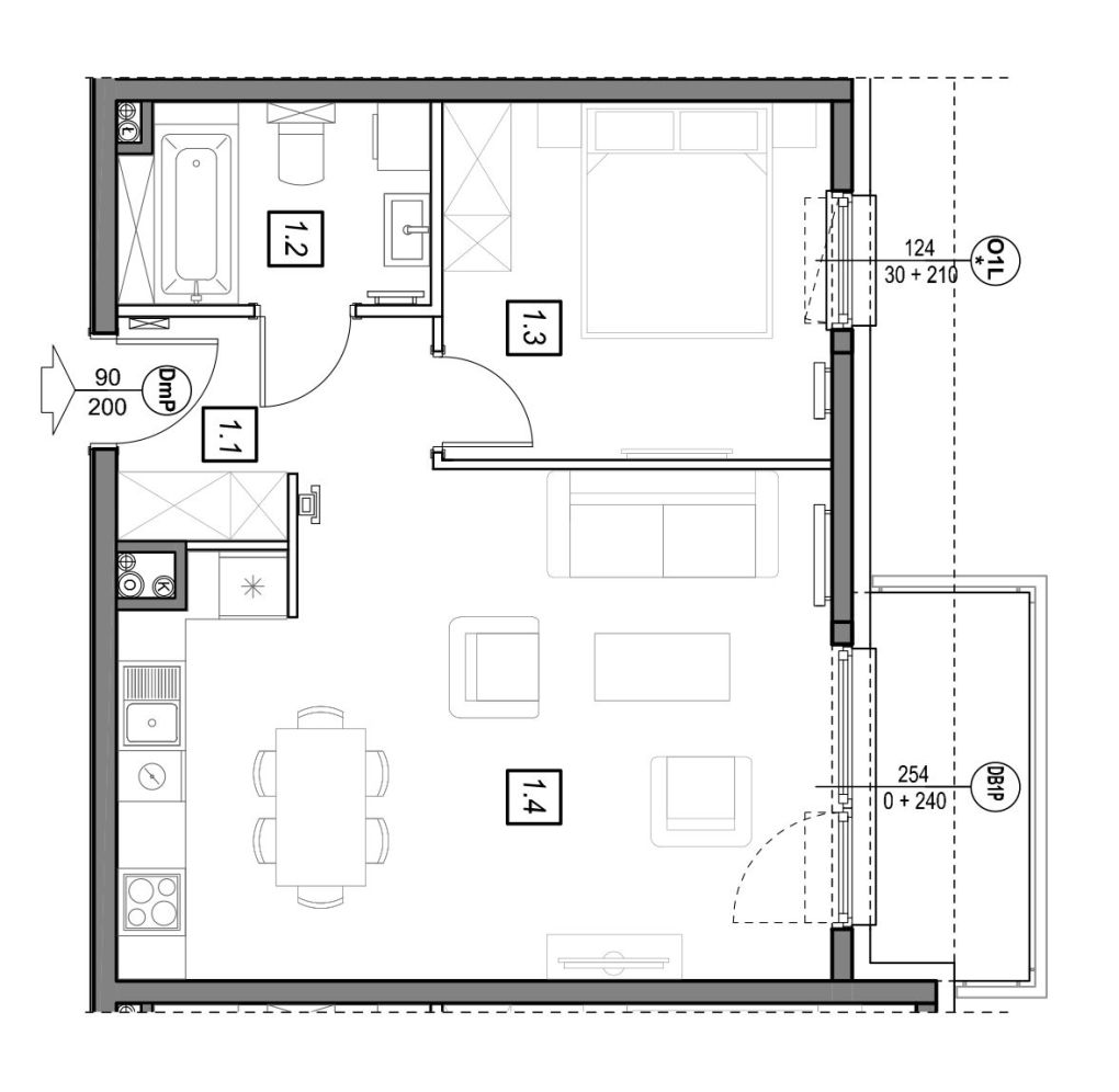 Leszczynowy Park - mieszkanie 6.A.32 - Bogate tereny zielone!: zdjęcie 94328345