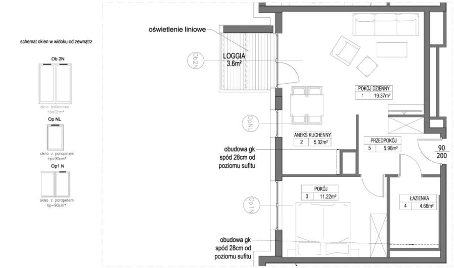 INPRO S.A. - City Park - mieszkanie 2-pok. 46.53 m2: zdjecie 99109727