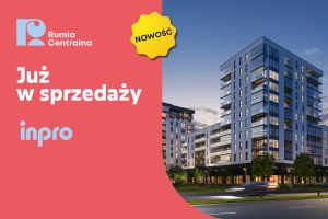 INPRO S.A. - NOWOŚĆ!! - Rumia Centralna - mieszkanie 2-pok. 41.70 m2 Ostatnie 2 budynki w sprzedaży