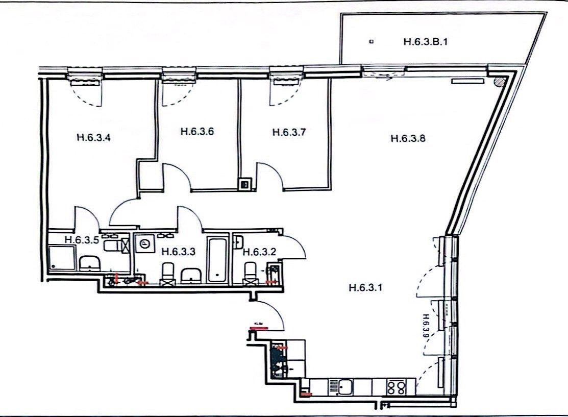 Ostatni apartament z frontowym widokiem na Motławę: zdjęcie 93713395