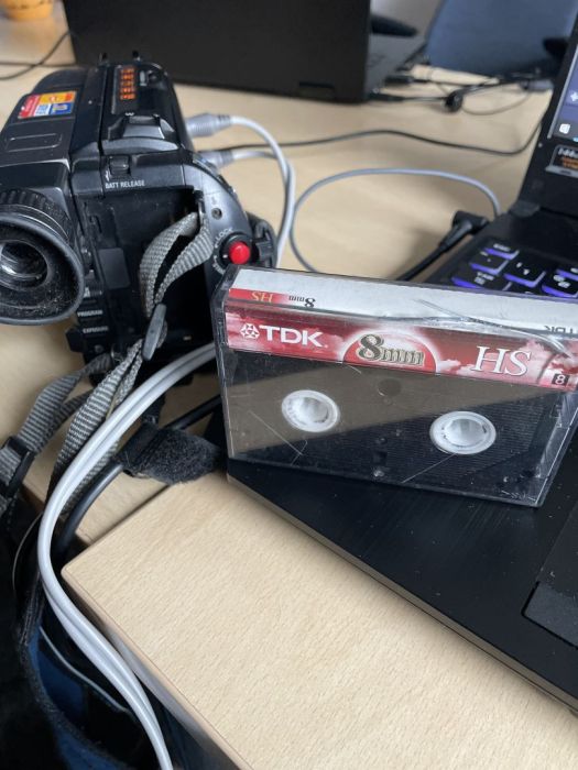 Zgrywanie kaset VHS 8mm na dysk lub pendrivea